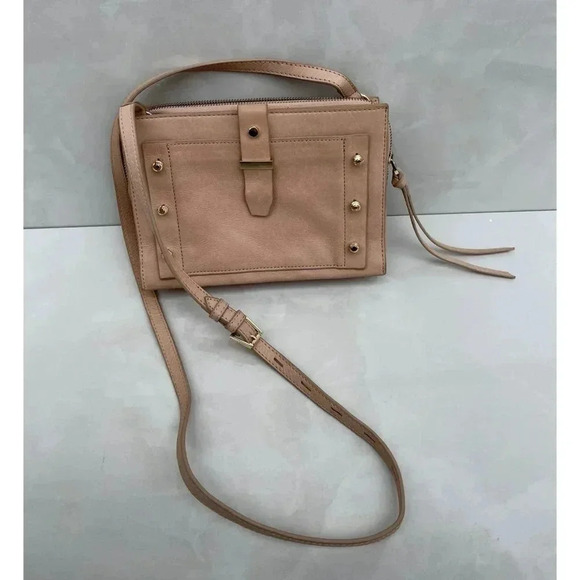 Botkier New York Warren City Adjustable Leather Crossbody Strap Bag 9 x 6.5 in - Picture 1 of 16